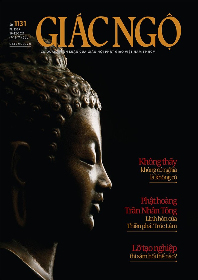 Bìa 1 báo Giác Ngộ số 1131 - Mỹ thuật: Tống Viết Diễn