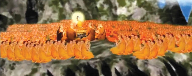 Trí Giả đại sư nghĩ rằng Linh Thứu sơn không phải là ngọn núi ở Ấn Độ, nhưng là con người