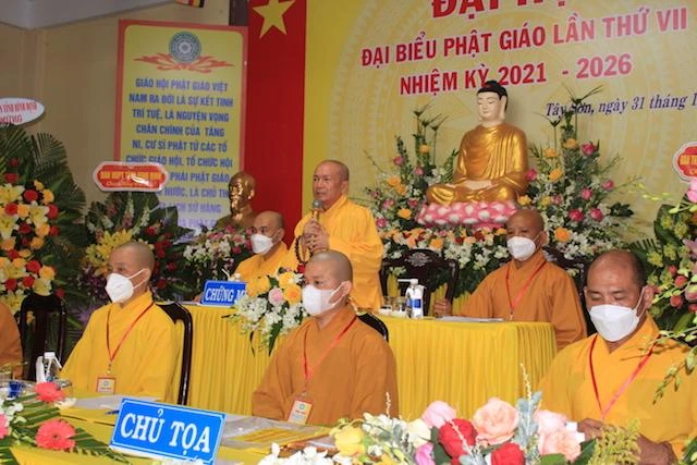 Hòa thượng Thích Đồng Quả ban đạo từ