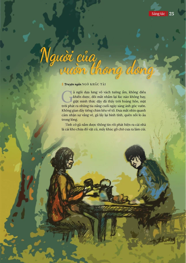 Bài trên Báo Giác Ngộ số 1134 - Thiết kế: Phòng Mỹ thuật BGN/Tống Viết Diễn