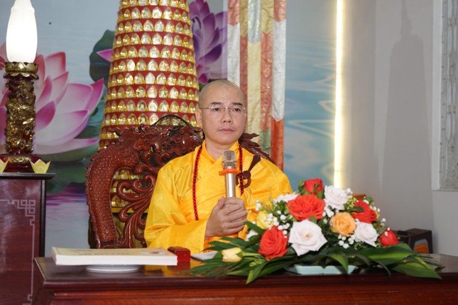 Thượng tọa Thích Thông Đạo chia sẻ Phật pháp