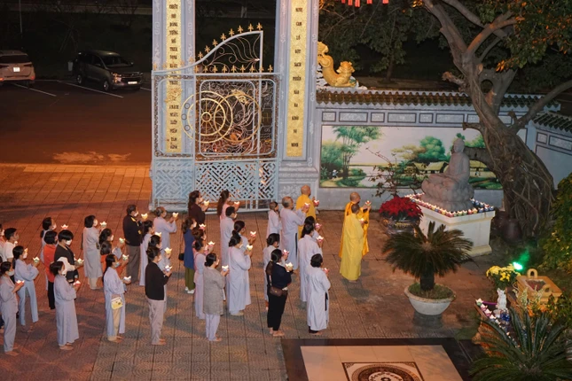 Quang cảnh buổi lễ