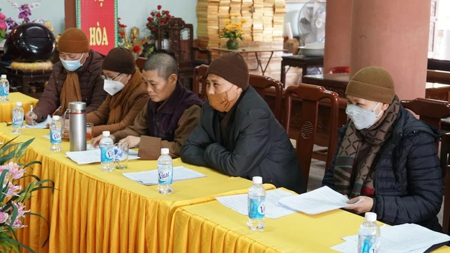 Chư Ni tham dự hội nghị