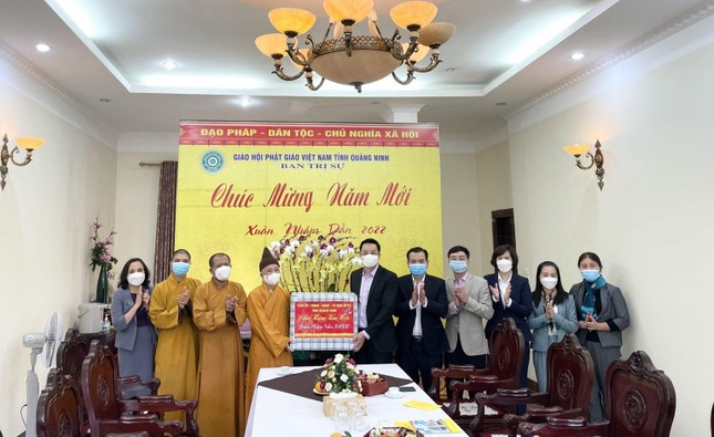 Ban Dân vận Tỉnh ủy và Ủy ban MTTQVN tỉnh chúc Tết tại trụ sở Ban Trị sự GHPGVN tỉnh Quảng Ninh Ban Dân vận Tỉnh ủy và Ủy ban MTTQVN tỉnh chúc Tết tại trụ sở Ban Trị sự GHPGVN tỉnh Quảng Ninh