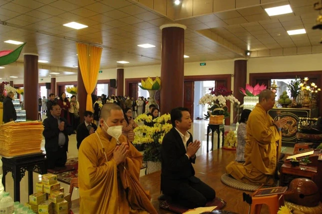 Các khóa lễ tại chùa Diệc trong dịp đầu năm mới