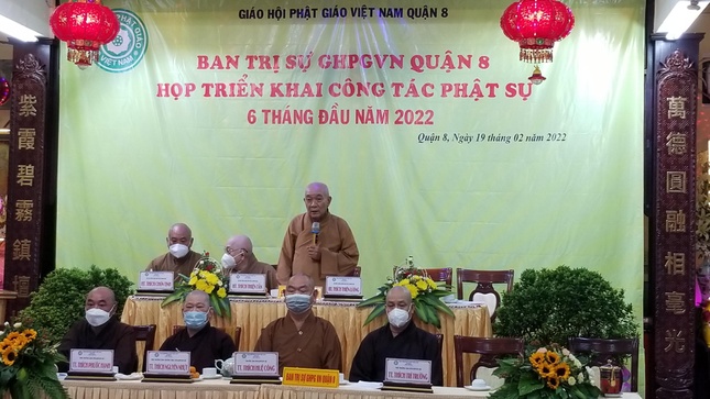 Hòa thượng Thích Thiện Lương ban đạo từ