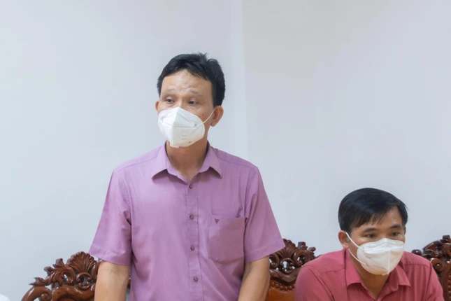 Ông Nguyễn Sơn Huệ phát biểu