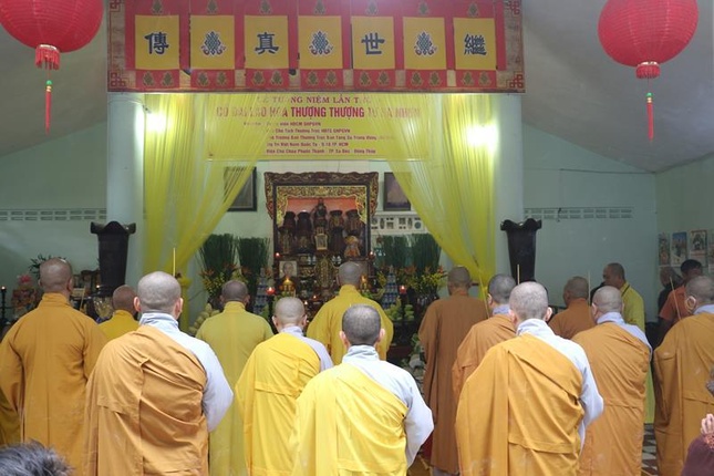 Quang cảnh buổi lễ