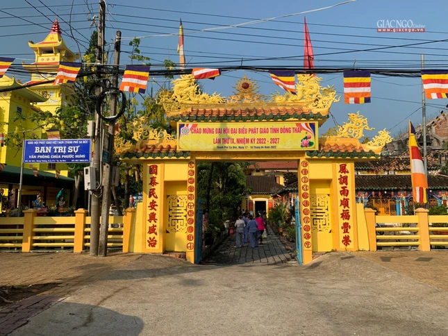 Văn phòng Ban Trị sự Phật giáo tỉnh Đồng Tháp - chùa Phước Hưng (TP.Sa Đéc)