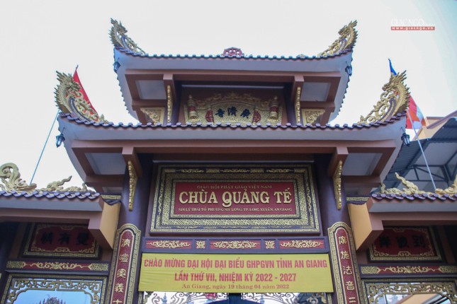 Chùa Quảng Tế chào mừng đại hội Chùa Quảng Tế chào mừng đại hội