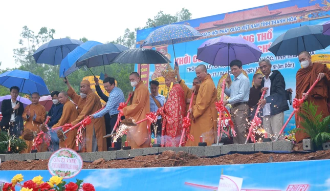 Chính thức khởi công xây dựng chùa Nhâm Sơn