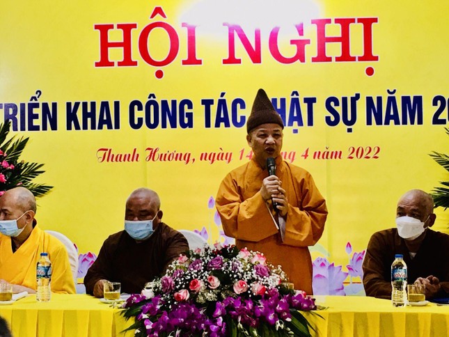 Hòa thượng Thích Thanh Quyết ban đạo từ