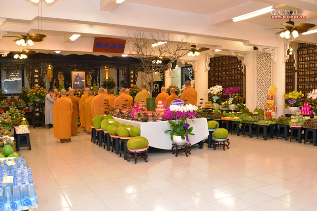 Quang cảnh buổi lễ