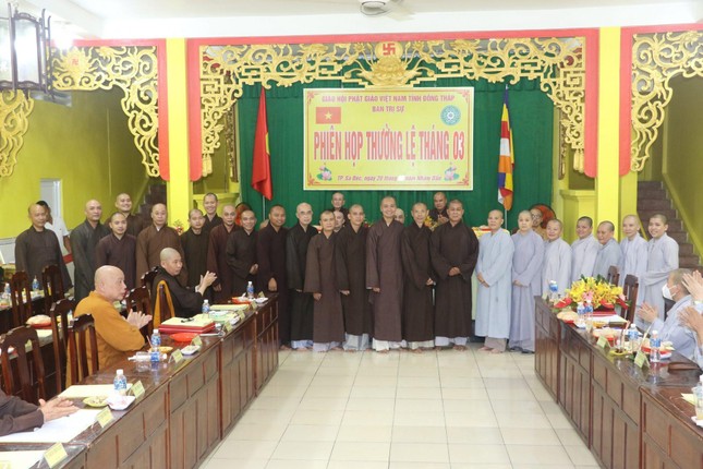 Chư Tăng Ni lần đầu tham gia Ban Trị sự Phật giáo tỉnh ra mắt tại phiên họp