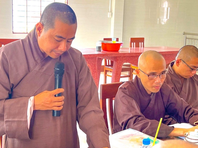 Đại đức Thích Huệ Nghiêm triển khai các kế hoạch