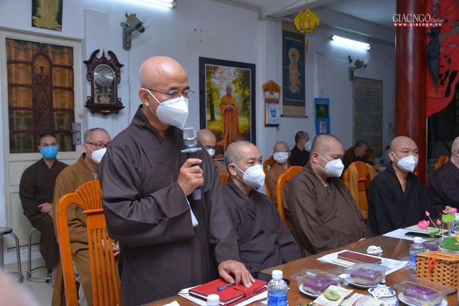 Thượng tọa Thích Thiện Quý phát biểu Thượng tọa Thích Thiện Quý phát biểu