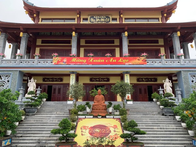 Chùa Diệc nơi sẽ diễn ra Đại hội đại biểu Phật giáo tỉnh Nghệ An vào ngày 8-5