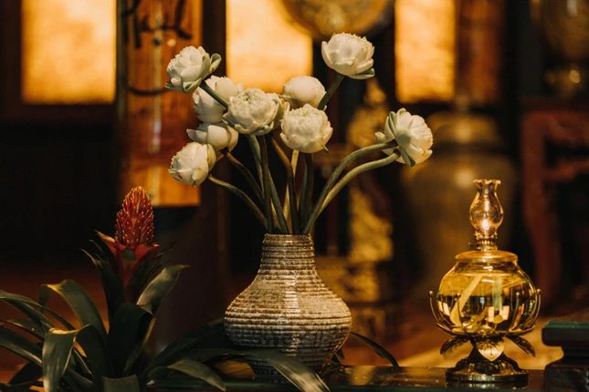 Trong lành dâng Phật