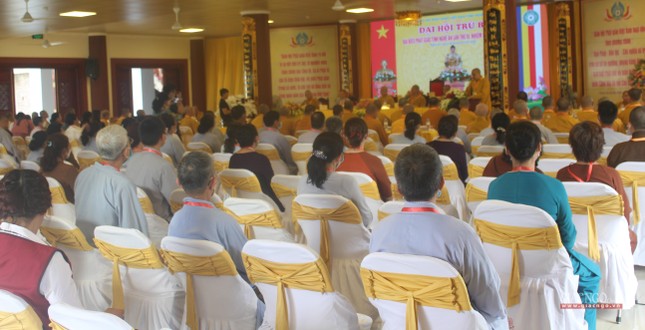 Quang cảnh phiên trù bị đại hội chiều nay, 8-5