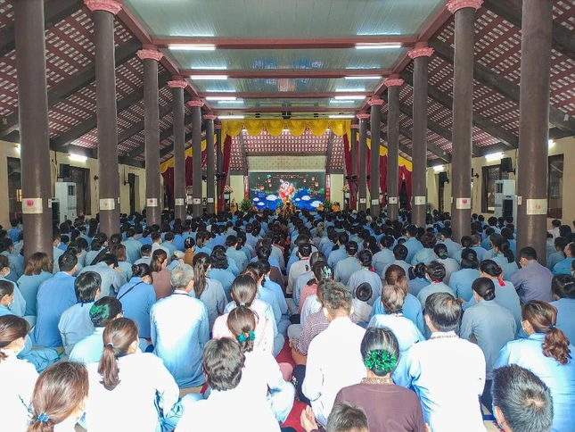 Quang cảnh buổi lễ