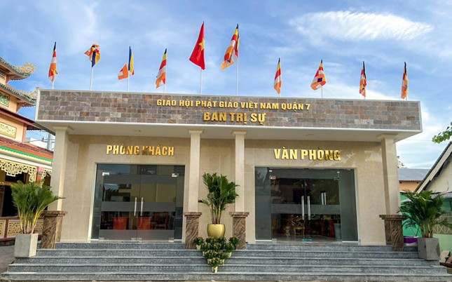 Văn phòng mới của Ban Trị sự Phật giáo quận 7