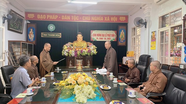 Thượng tọa Thích Trí Chơn phát biểu nhận nhiệm vụ Thượng tọa Thích Trí Chơn phát biểu nhận nhiệm vụ