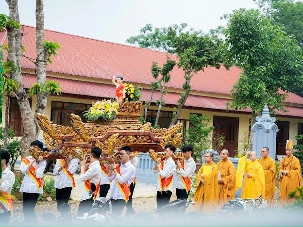 Nghi lễ rước Phật tại huyện Hoằng Hóa