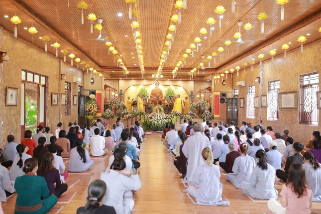 Quang cảnh buổi lễ