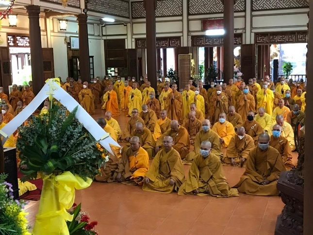 Chư hành giả an cư tại chùa Long Sơn