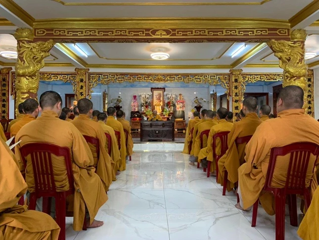 Quang cảnh buổi thuyết giảng