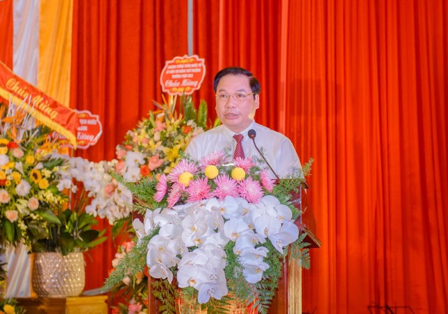 Ông Tống Quang Thìn phát biểu tại đại hội