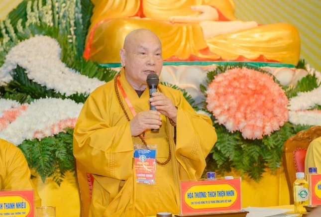 Hòa thượng Thích Thiện Nhơn ban đạo từ