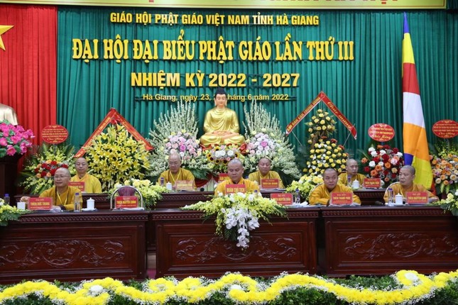 Chư tôn đức chứng minh, chủ tọa đoàn đại hội