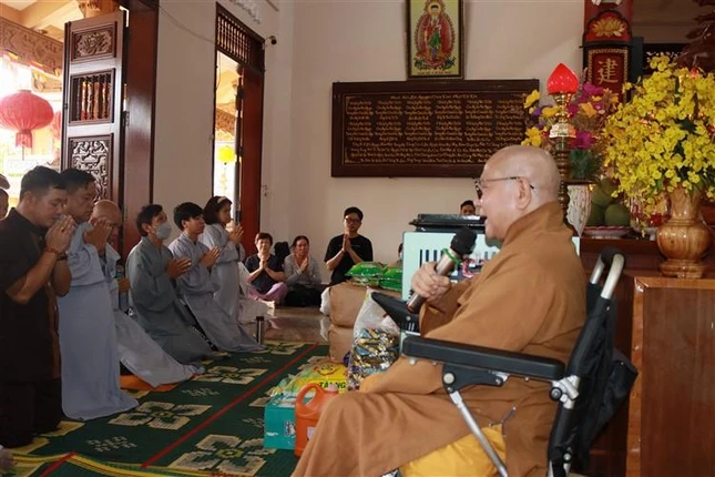 Hòa thượng Thích Tâm Tường, Chứng minh Ban Trị sự Phật giáo tỉnh Gia Lai, Hiệu trưởng Trung cấp Phật học Gia Lai đạo từ đến Phật tử