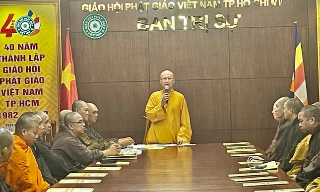 Hòa thượng Thích Chơn Không phát biểu Hòa thượng Thích Chơn Không phát biểu