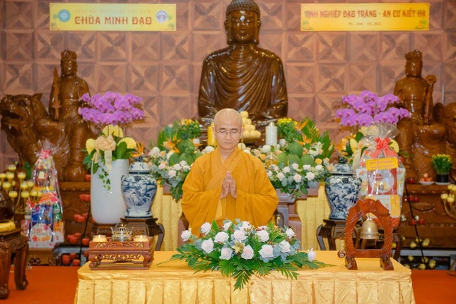 Thượng tọa Thích Thiện Quý chia sẻ Phật pháp