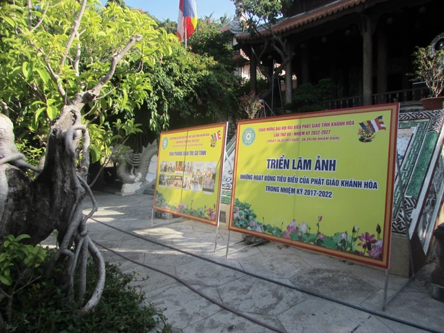 Triển lãm ảnh về những hoạt động tiêu biểu của Phật giáo tỉnh Khánh Hòa