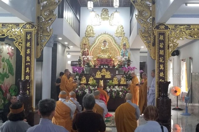 Quang cảnh buổi lễ