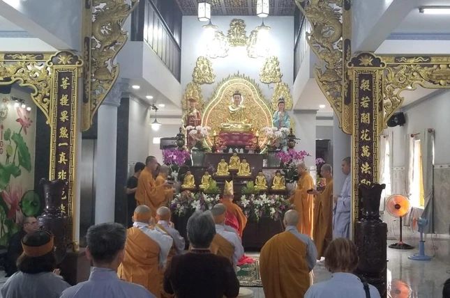 Quang cảnh buổi lễ