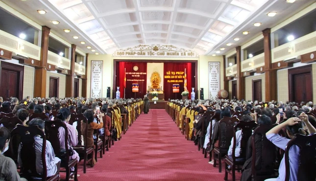 Quang cảnh buổi lễ