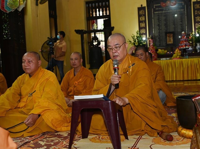 Hòa thượng Thích Thanh Nhiễu giảng về ý nghĩa của pháp Tự tứ