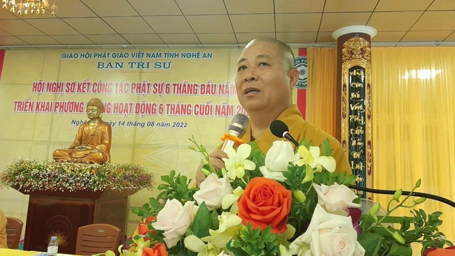 Thượng tọa Thích Thọ Lạc tóm tắt nội dung Nghị quyết số 333/NQ-HĐTS