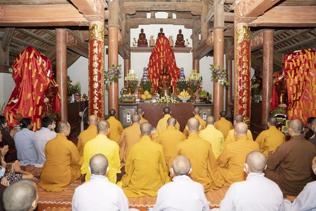 Nghi thức an vị tôn tượng Đức Phật Bổn Sư