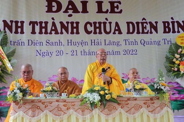 Hòa thượng Thích Thiện Tấn ban đạo từ