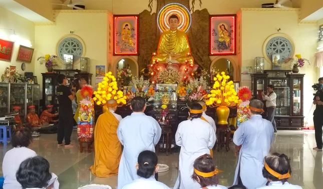 Quang cảnh buổi lễ