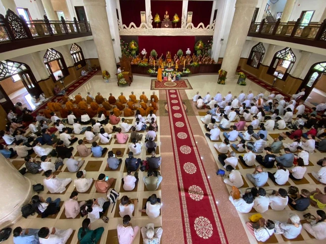 Quang cảnh buổi lễ