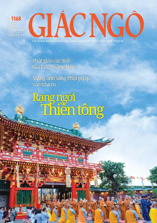 Bìa báo Giác Ngộ số 1168 - Mỹ thuật: Tống Viết Diễn