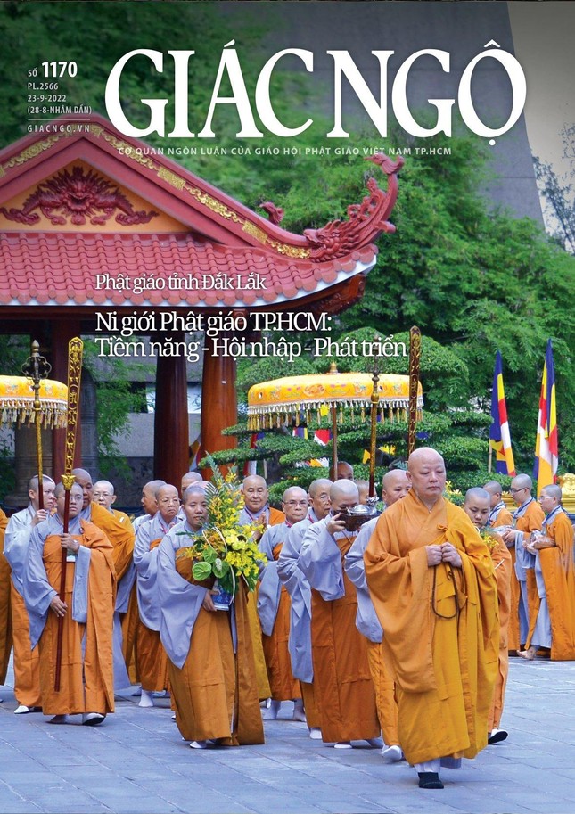 Bìa báo Giác Ngộ số 1170 - Mỹ thuật: Tống Viết Diễn