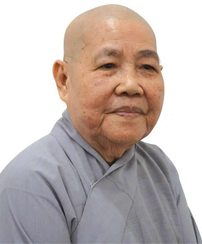 Ni trưởng Thích nữ Từ Nhẫn, Phó Trưởng Phân ban Ni giới Trung ương, Trưởng Phân ban Ni giới GHPGVN TP.HCM - Ảnh: H.Diệu