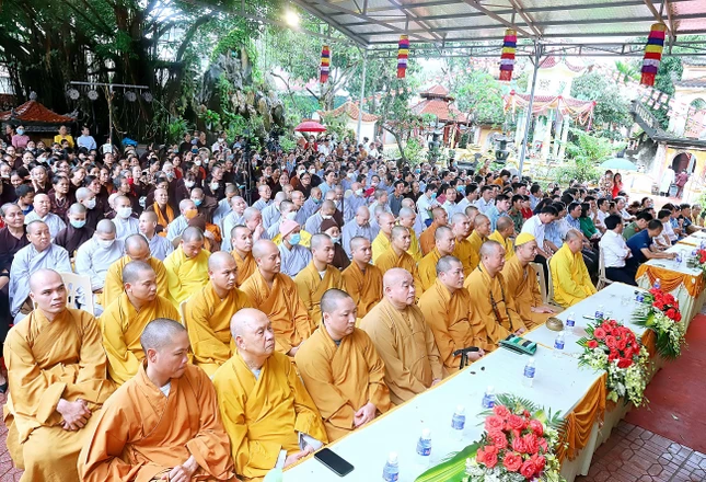 Quang cảnh buổi lễ